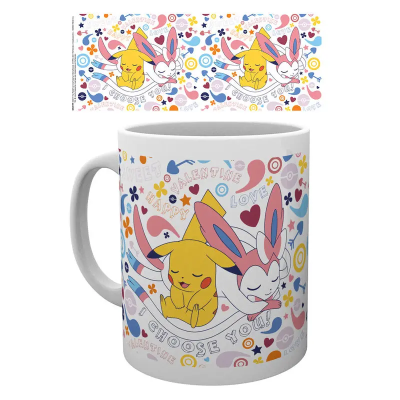 Pokemon Valentine téged választalak  bögre termékfotó
