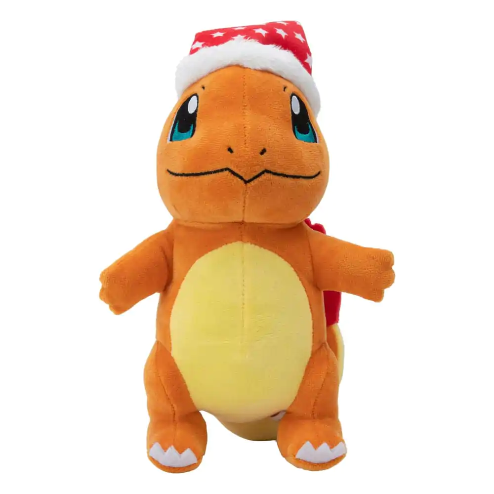 Pokémon Winter Charmander with Christmas Hat plüss figura 20 cm termékfotó