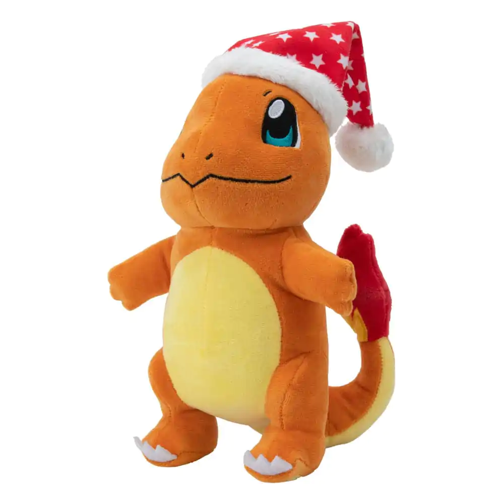 Pokémon Winter Charmander with Christmas Hat plüss figura 20 cm termékfotó