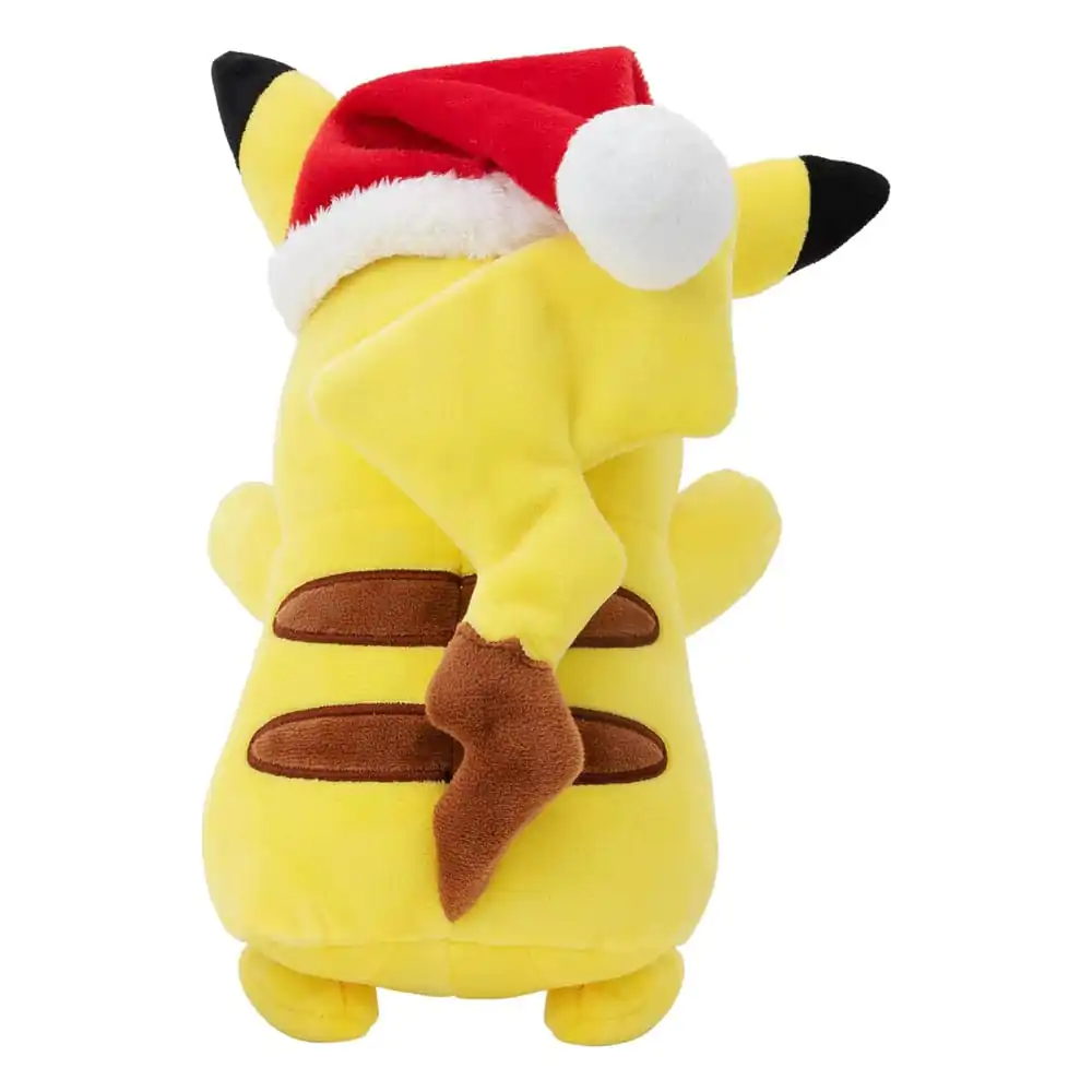 Pokémon Winter Pikachu with Christmas Hat plüss figura 20 cm termékfotó