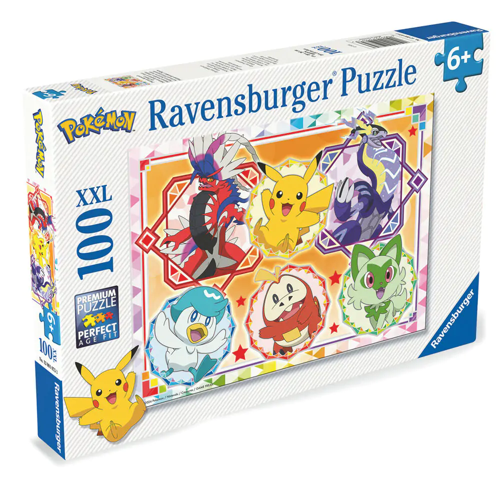 Pokemon XXL puzzle 100db-os termékfotó