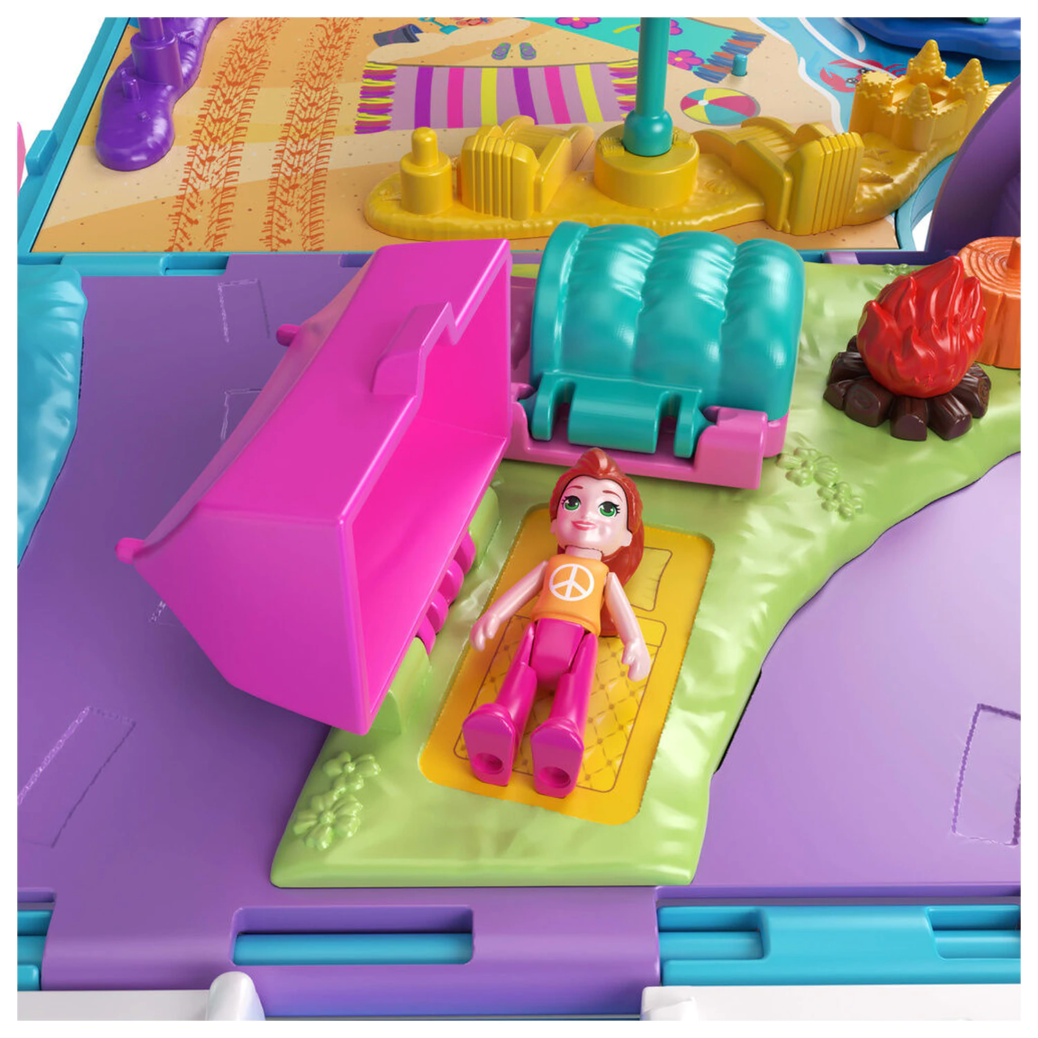 Polly Pocket Animal Adventure Van játékkészlet termékfotó
