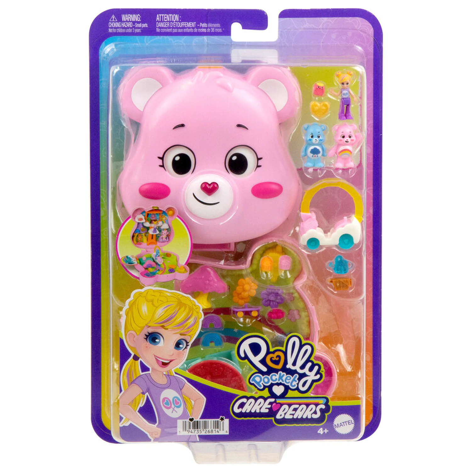 Polly Pocket Care Bears játékszett termékfotó