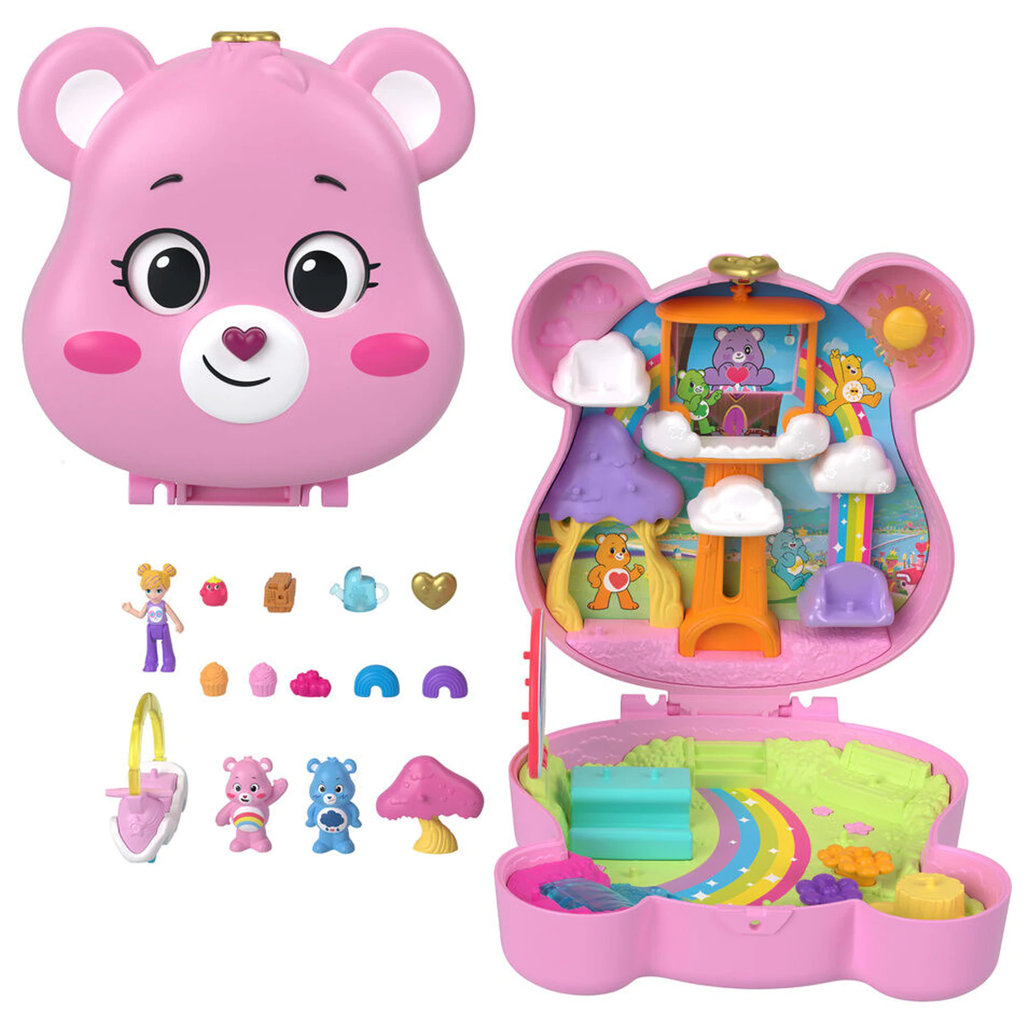 Polly Pocket Care Bears játékszett termékfotó