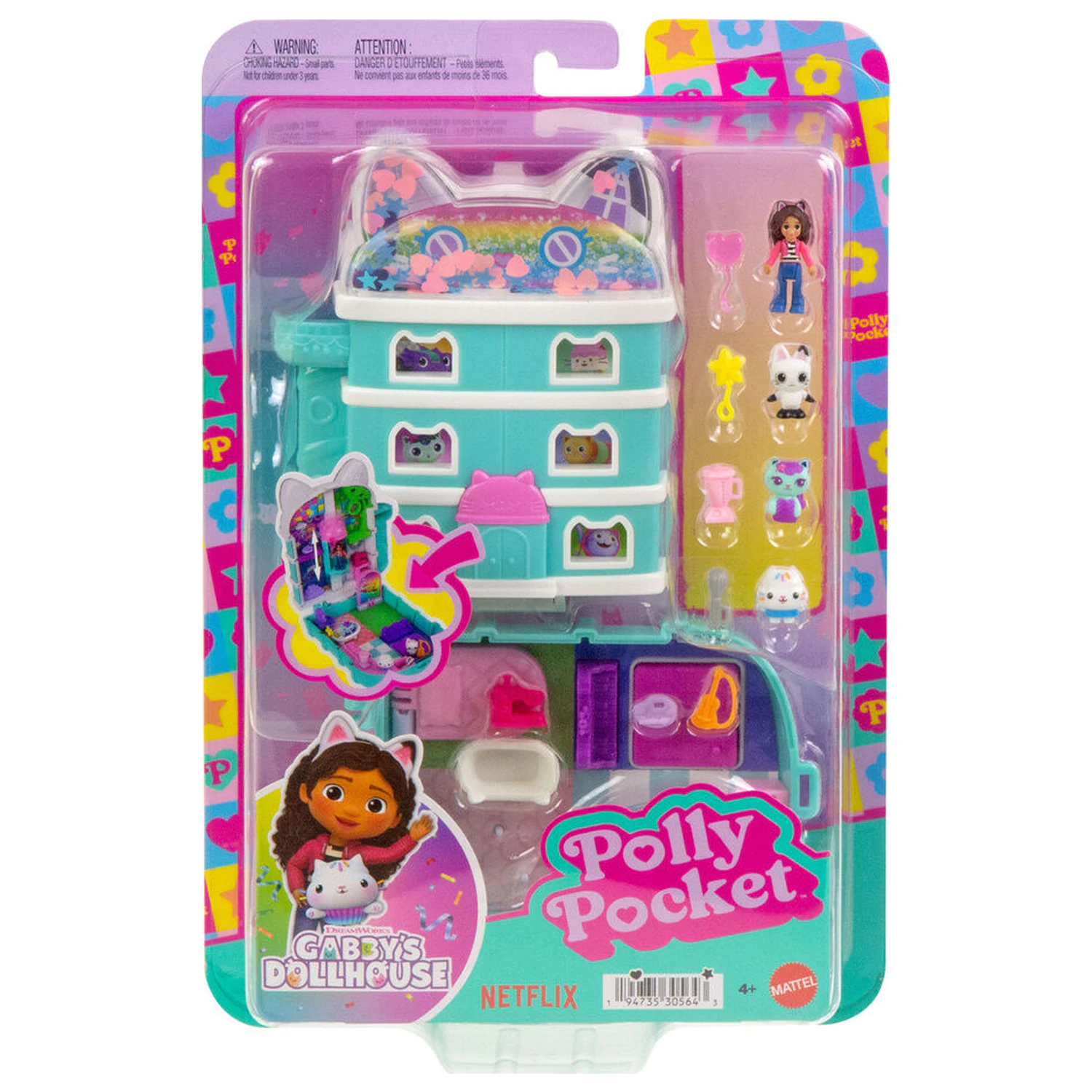 Polly Pocket Gabby Dollhouse játékszett  termékfotó