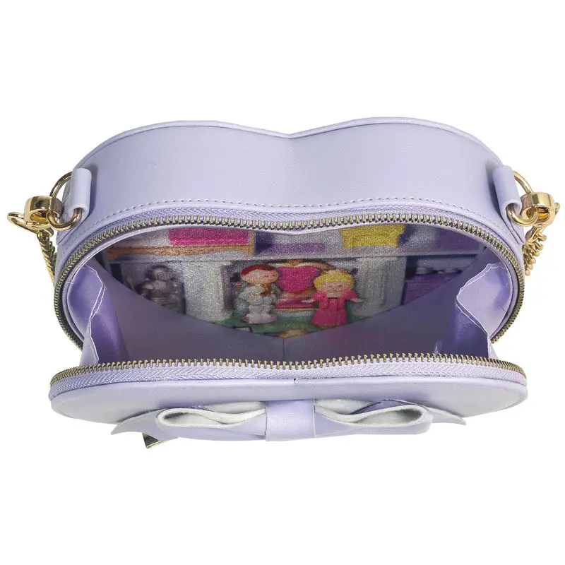 Polly Pocket Heart purple cross body táska termékfotó