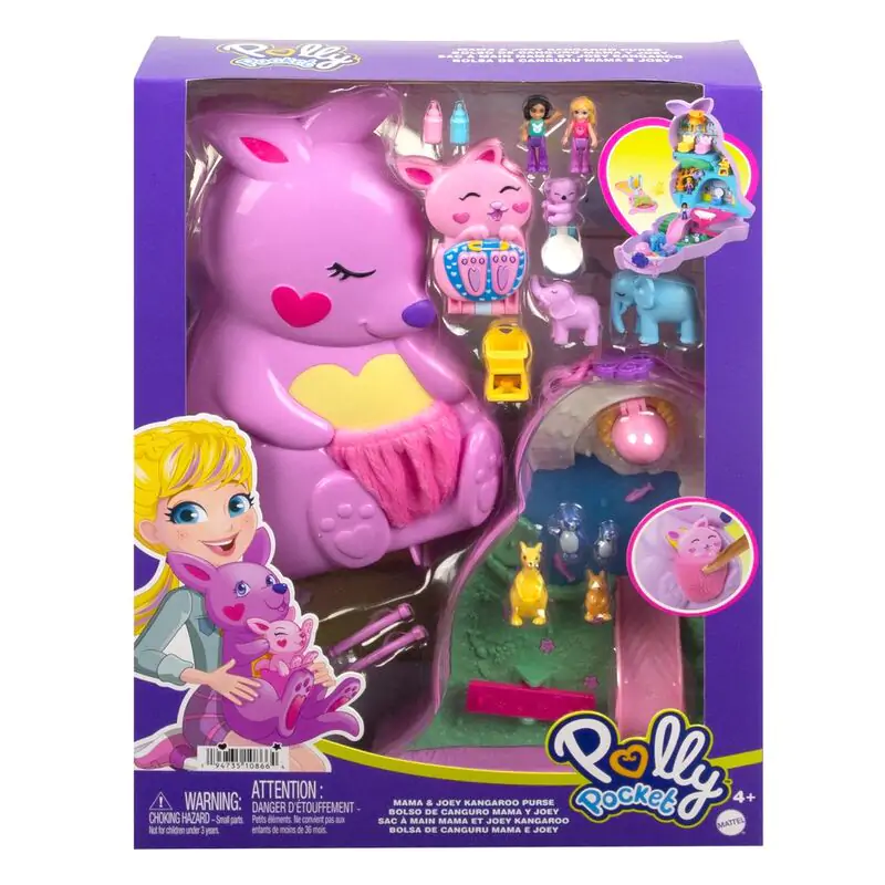 Polly Pocket Kangaroo Tasche Spielset termékfotó