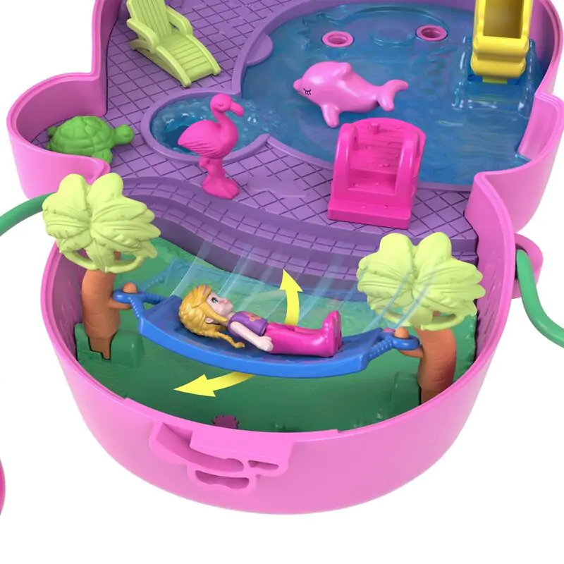 Polly Pocket Mama monkey and baby Tasche Spielset termékfotó