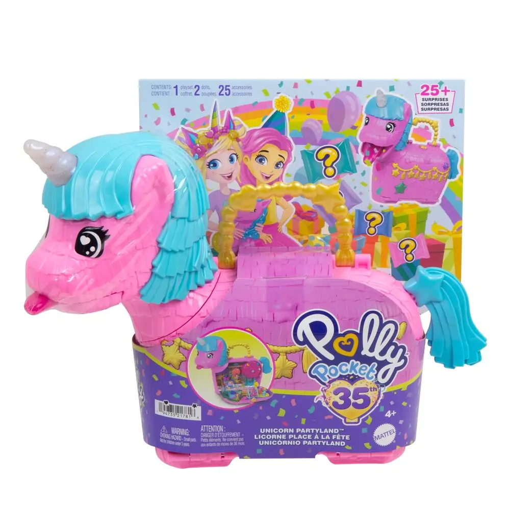 Polly Pocket Partyland Unicorn chest játékkészlet termékfotó