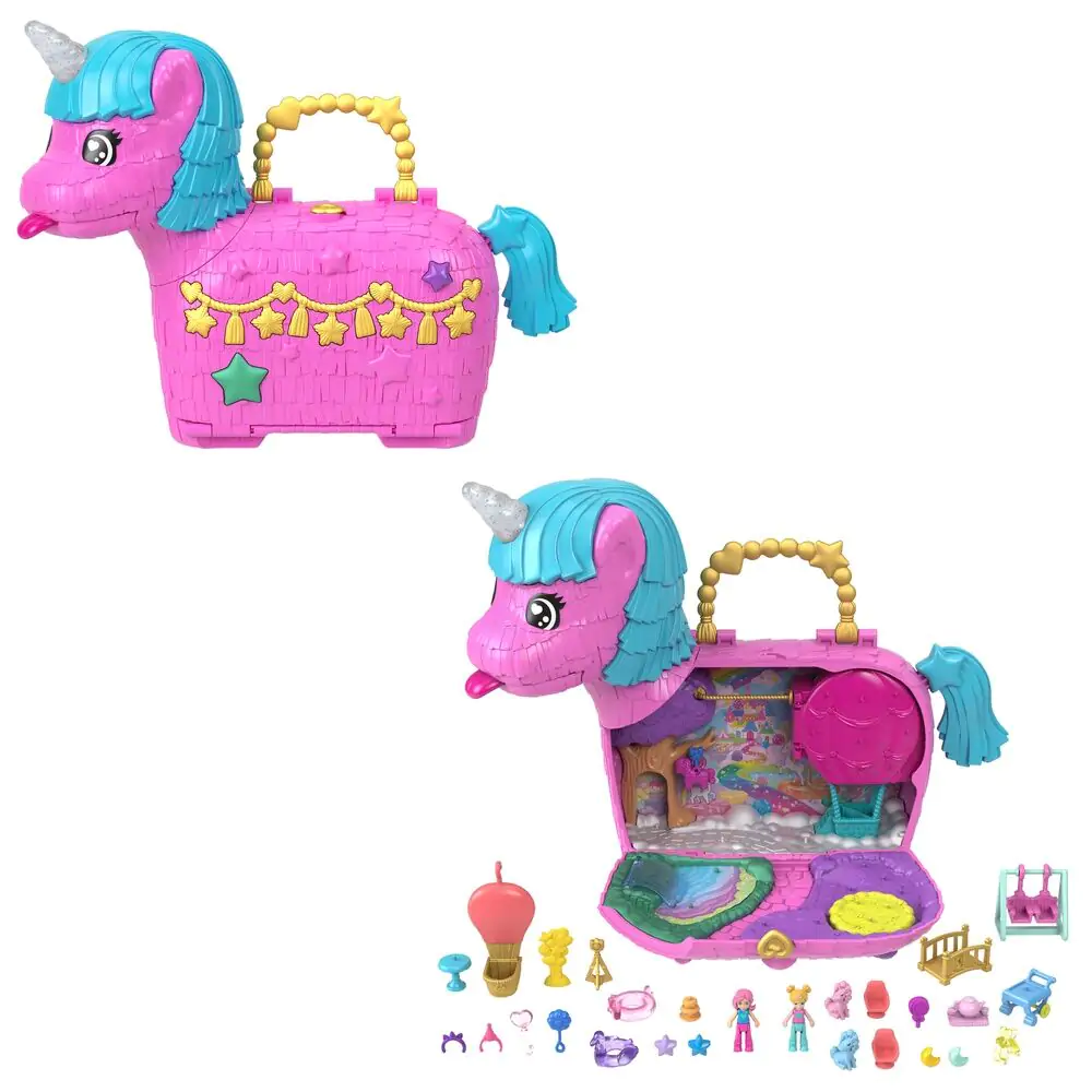 Polly Pocket Partyland Unicorn chest játékkészlet termékfotó