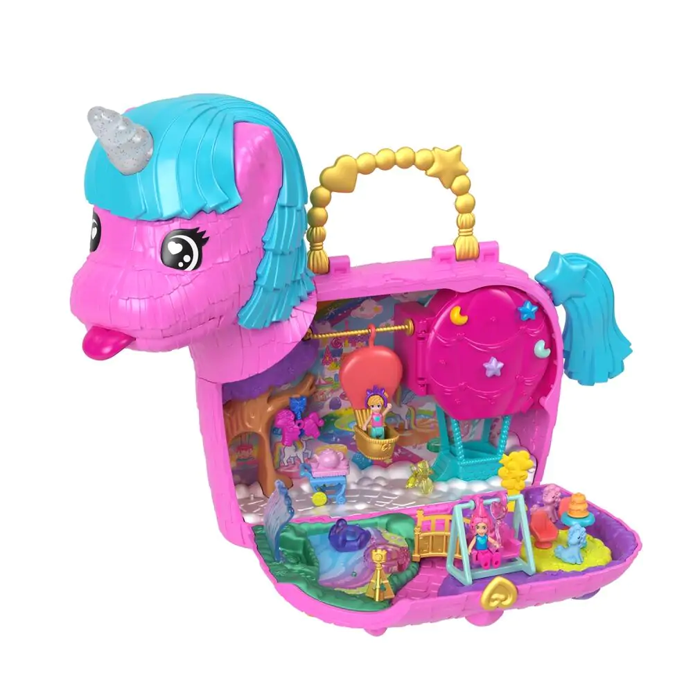 Polly Pocket Partyland Unicorn chest játékkészlet termékfotó