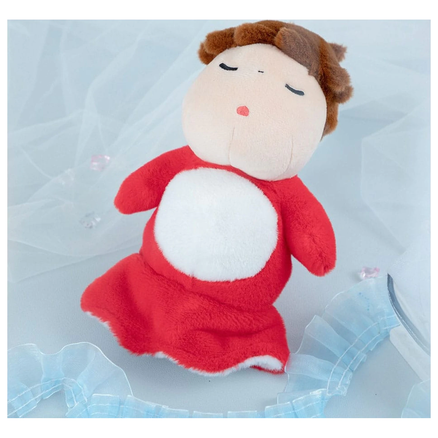 Ponyo on the Cliff Nakayoshi plüss figura Ponyo Dozing Off termékfotó