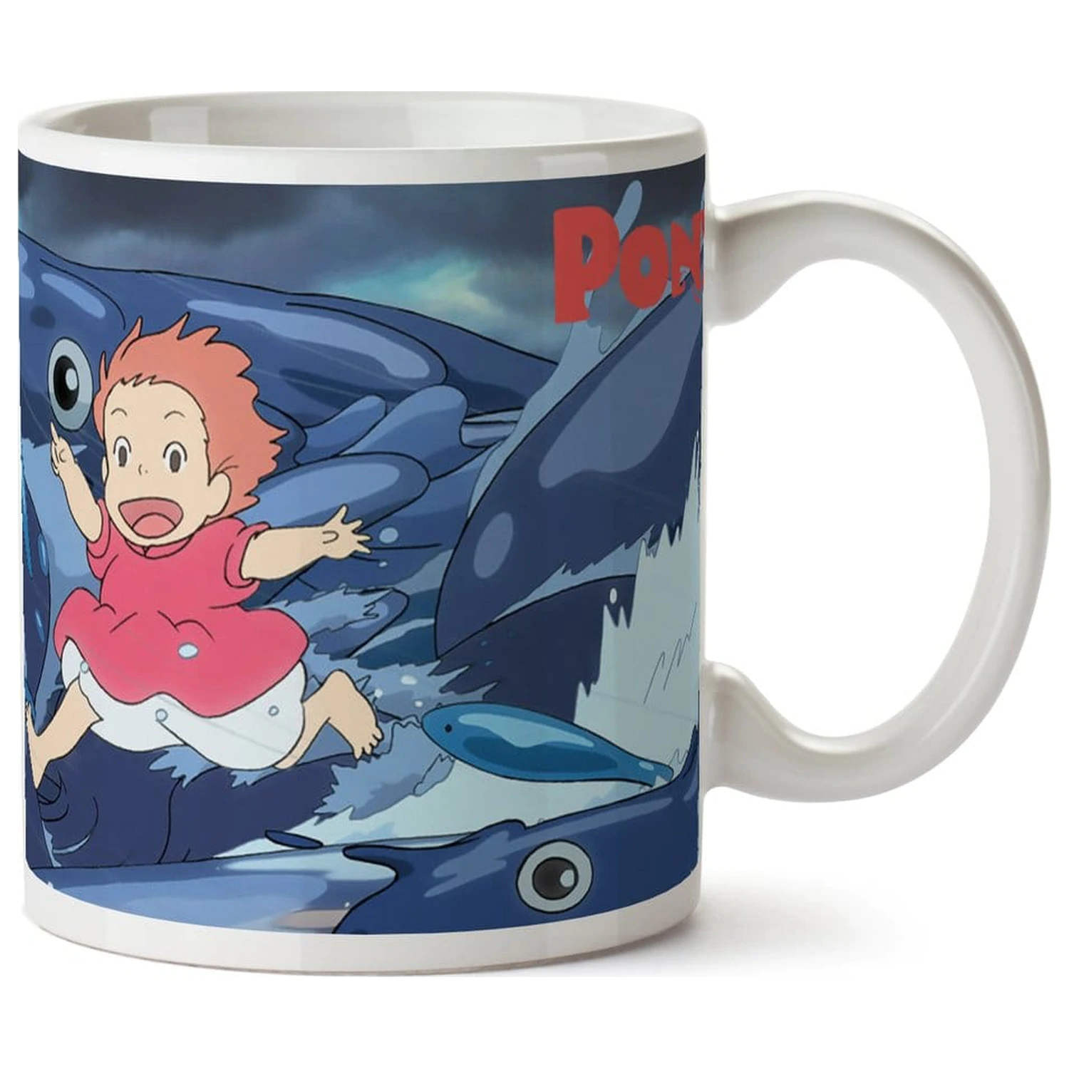 Ponyo Waves bögre  termékfotó
