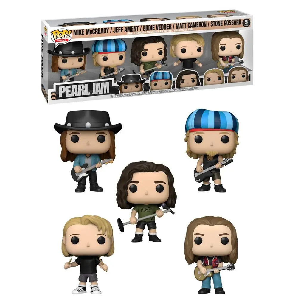 POP 5db-os figura csomag Pearl Jam termékfotó