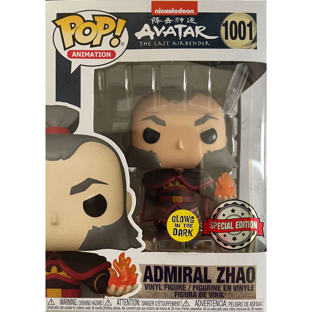 Funko POP figura Avatar Admiral Zhao with Fireball Exkluzív termékfotó