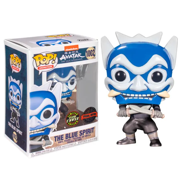 Funko POP figura Avatar The Last Airbender The Blue Spirit Exkluzív Chase termékfotó