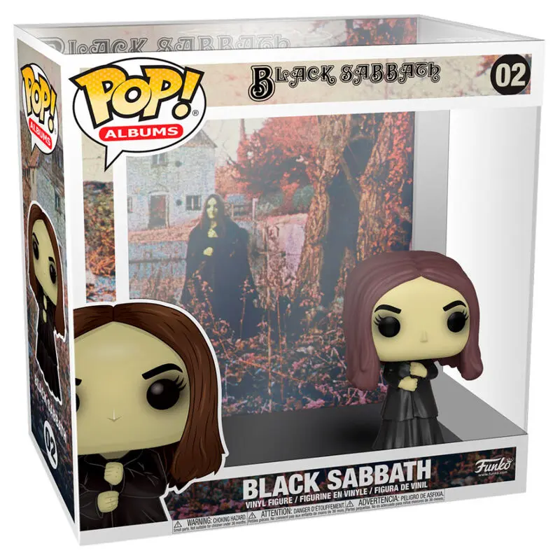 Funko POP figura Black Sabbath with Album Case termékfotó