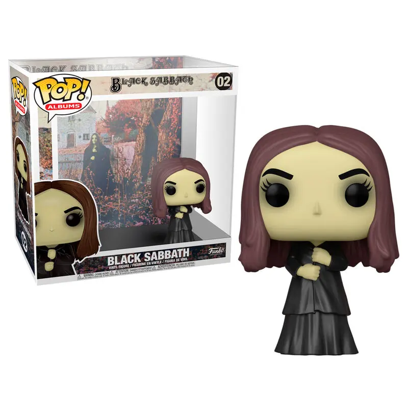Funko POP figura Black Sabbath with Album Case termékfotó