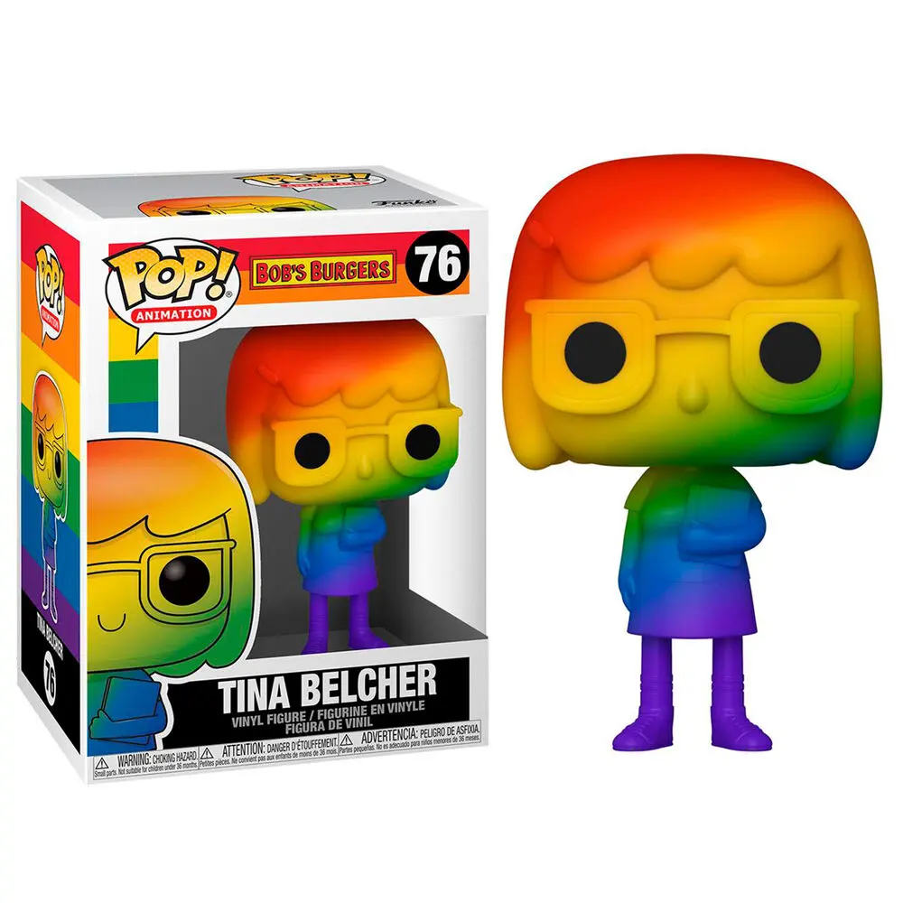 Funko POP figura Bob's Burgers Pride Tina Belcher Rainbow termékfotó