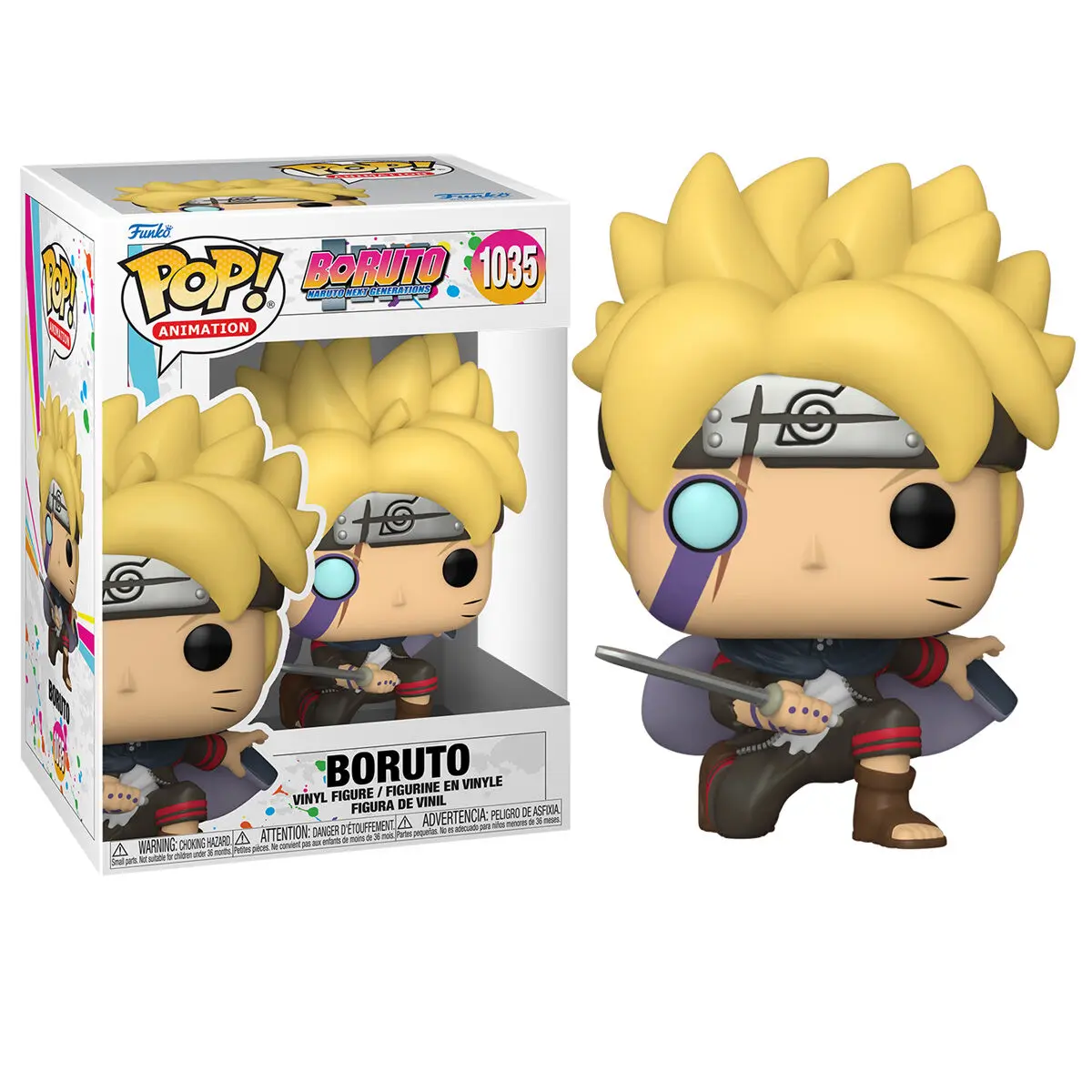 Boruto: Naruto Next Generations POP! Animation Vinyl Figure Boruto Uzumaki w/Marks 9 cm termékfotó