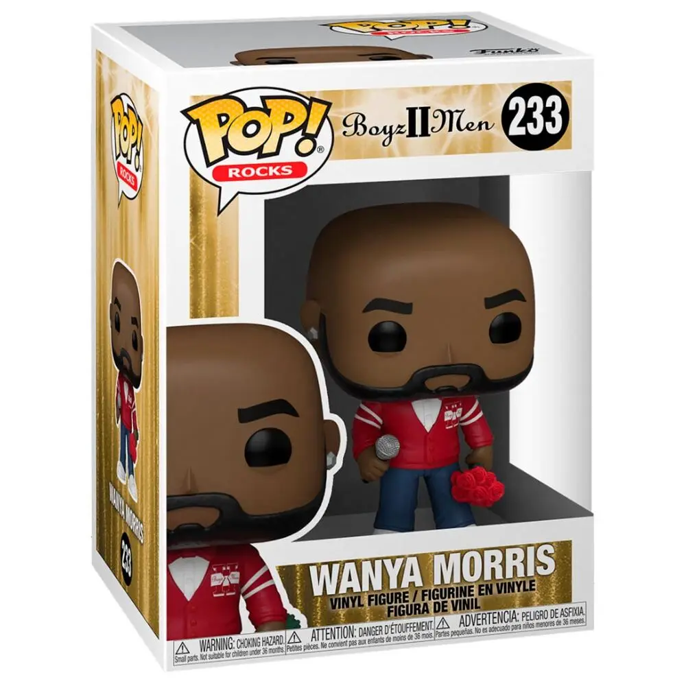 Funko POP figura Boyz II Men Wanya Morris termékfotó