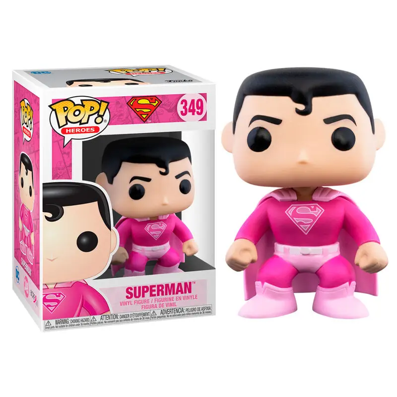 Funko POP figura Breast Cancer Awareness Superman termékfotó
