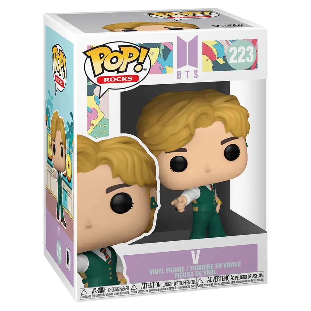 BTS POP! Rocks Vinyl Figur V Dynamite 9 cm termékfotó