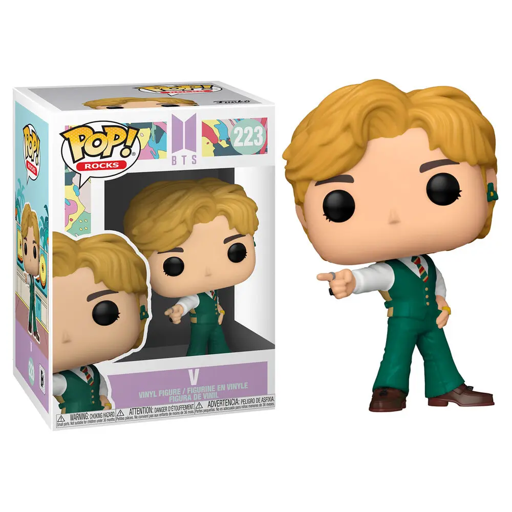 BTS POP! Rocks Vinyl Figur V Dynamite 9 cm termékfotó