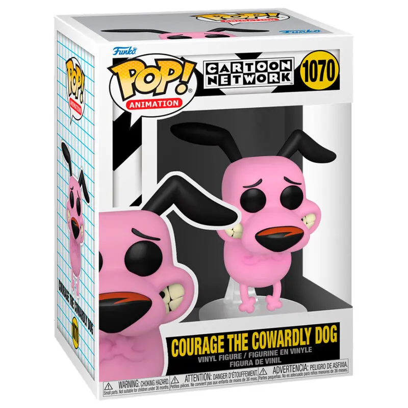 Funko POP figura Cartoon Network Courage - Courage the Cowardly Dog termékfotó