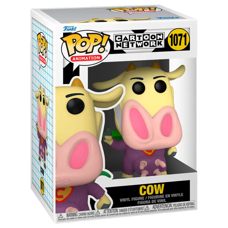 Funko POP figura Cartoon Network Cow and Chicken - Superhero Cow termékfotó