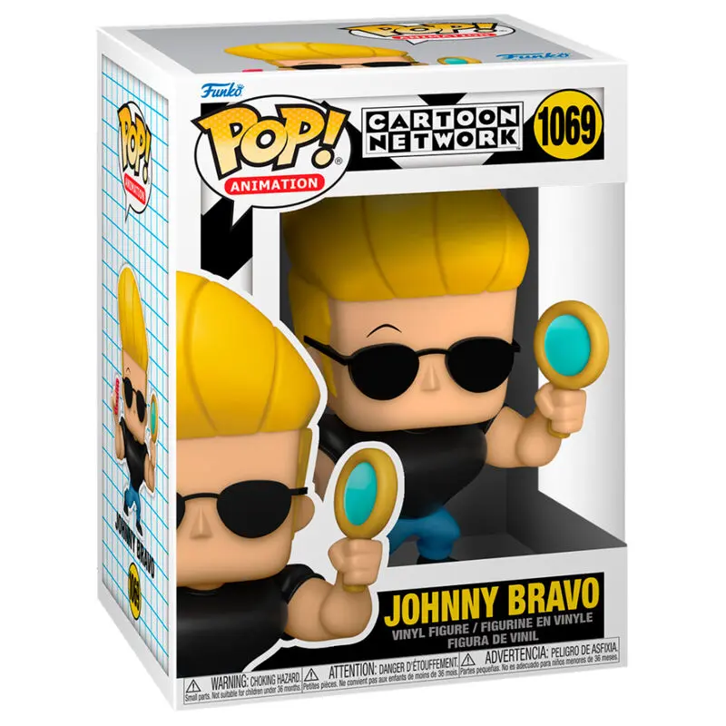 Funko POP figura Cartoon Network Johnny Bravo - Johnny with Mirror and Comb termékfotó