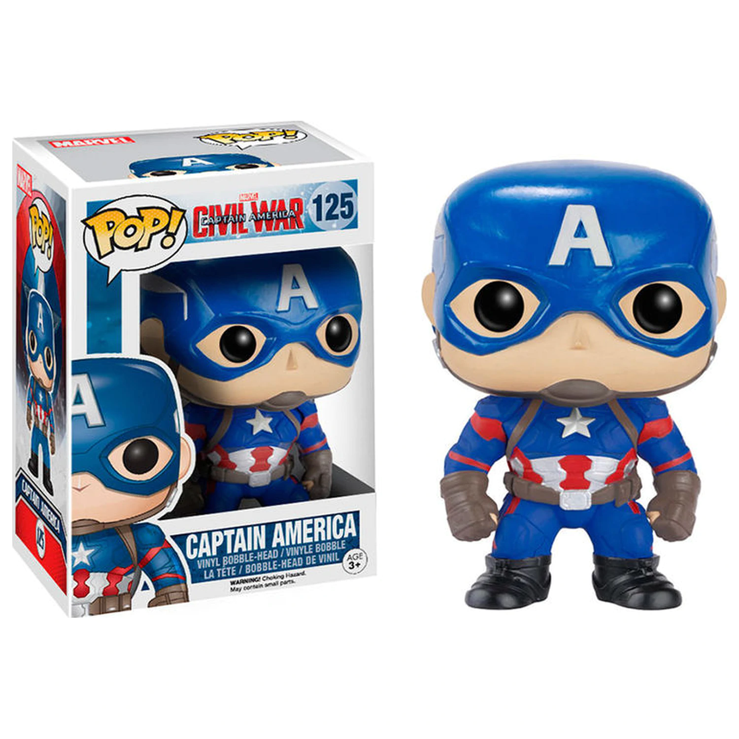 Funko POP figura Civil War Amerika Kapitány termékfotó