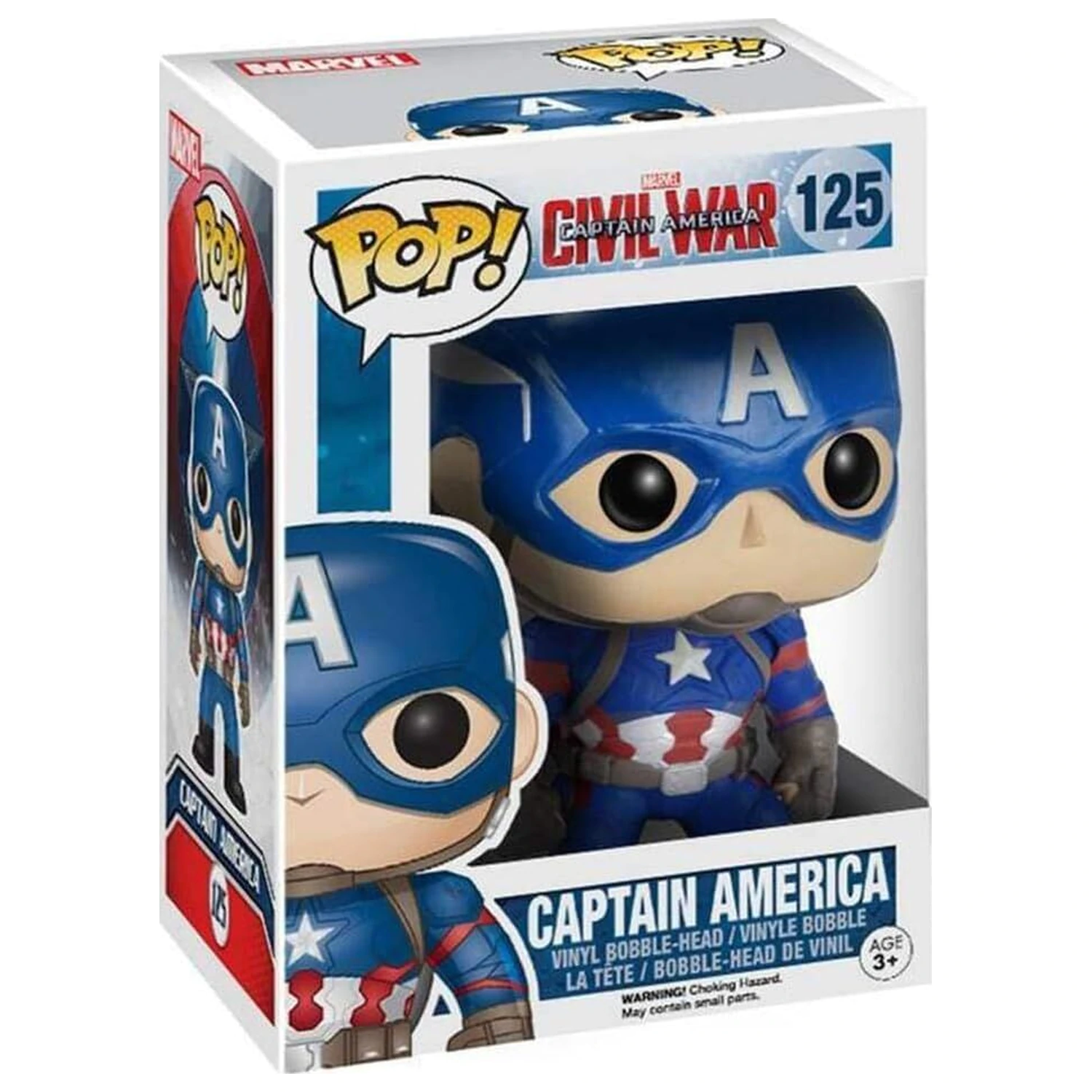 Funko POP figura Civil War Amerika Kapitány termékfotó