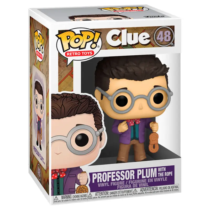 Funko POP figura Clue Professor Plum with Rope termékfotó