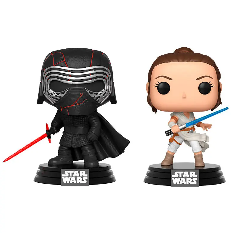 Funko POP figura csomag Star Wars Rise of Skywalker Kylo és Rey Exkluzív termékfotó