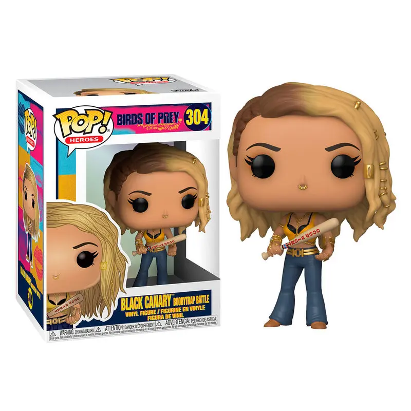 Funko POP figura DC Birds of Prey Black Canary Boobytrap Csata termékfotó