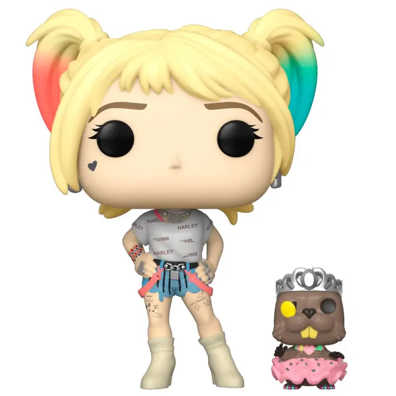 Funko POP figura DC Birds of Prey Harley Quinn hóddal termékfotó