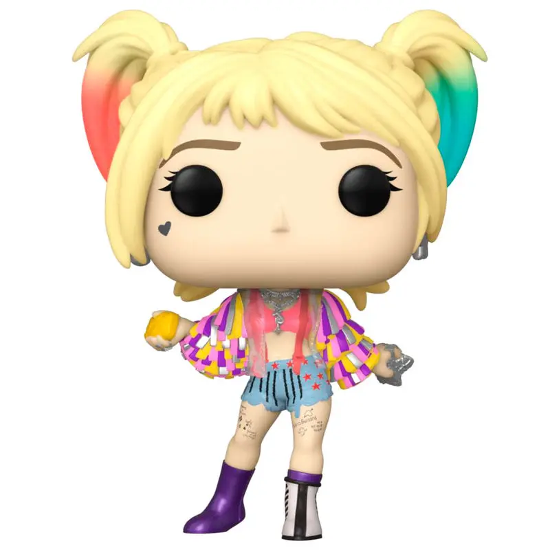 Funko POP figura DC Birds of Prey Harley Quinn Szalagos ruhában termékfotó