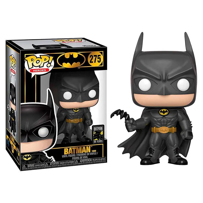 Batman 80th POP! Heroes Vinyl Figure Batman (1989) 9 cm termékfotó