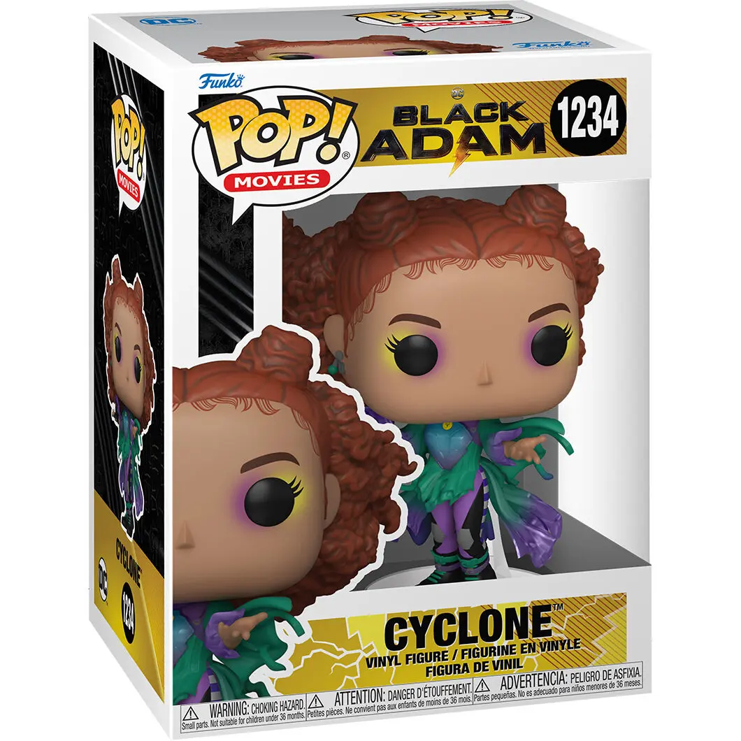 Funko POP figura DC Comics Black Adam Cyclone termékfotó