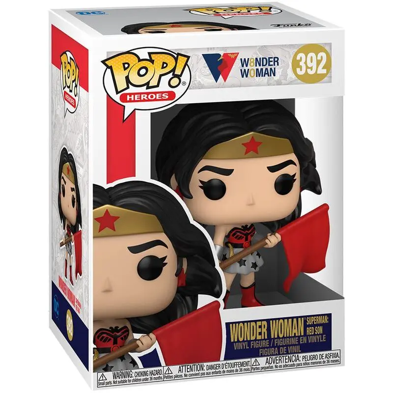 Funko POP figura DC Comics Wonder Woman 80th Wonder Woman Superman Red Son termékfotó
