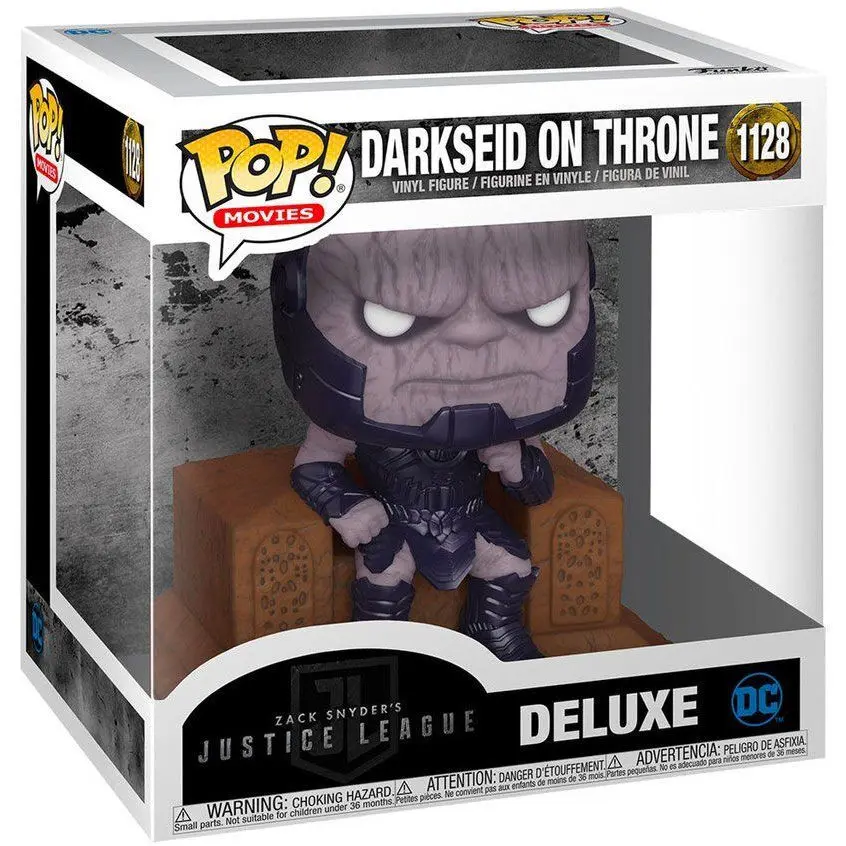 Zack Snyder's Justice League POP! Deluxe Vinyl Figure Darkseid on Throne 9 cm termékfotó