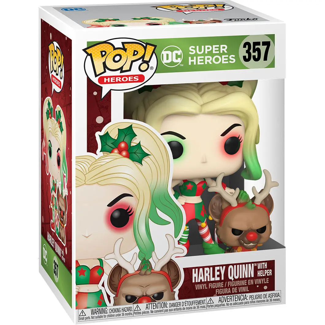 Funko POP figura DC Holiday Harley Quinn termékfotó