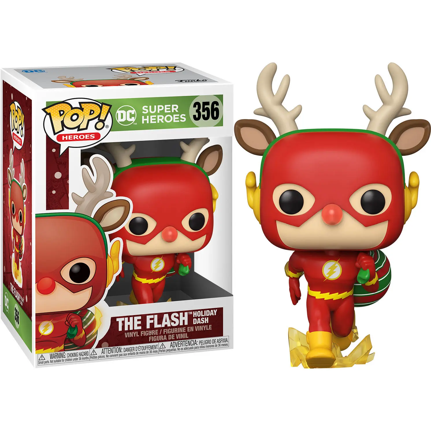 Funko POP figura DC Holiday Rudolph Flash termékfotó