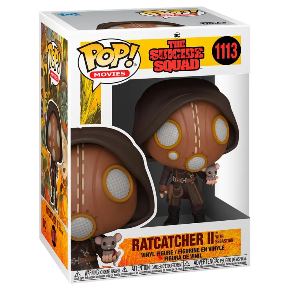 Funko POP figura DC The Suicide Squad Ratcatcher II with Sebastian termékfotó