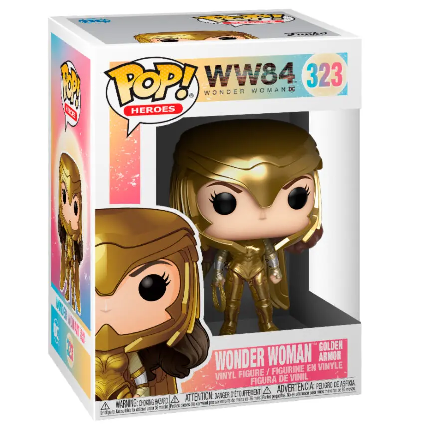 Funko POP figura DC Wonder Woman 1984 Wonder Woman Gold Power Pose termékfotó