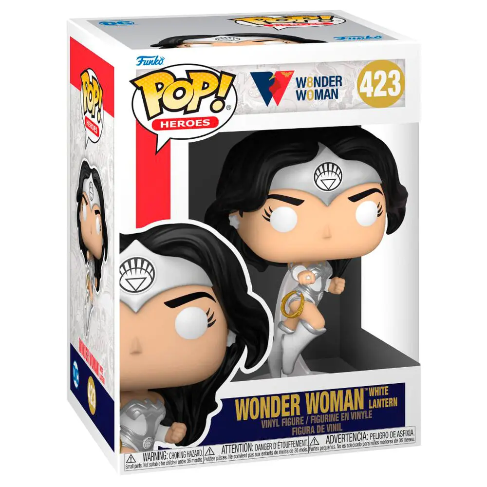 Funko POP figura DC Wonder Woman 80th Wonder Woman White Lantern termékfotó