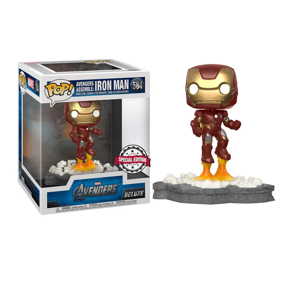 Funko POP figura Marvel Avengers Iron Man Assemble Exkluzív termékfotó