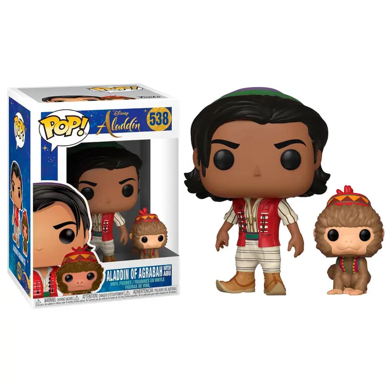 Funko POP figura Disney Aladdin Aladdin with Abu termékfotó