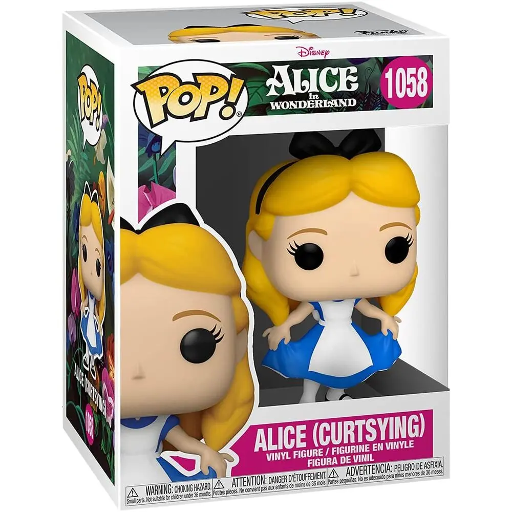 Alice in Wonderland POP! Disney Vinyl Figure Alice Curtsying 9 cm termékfotó